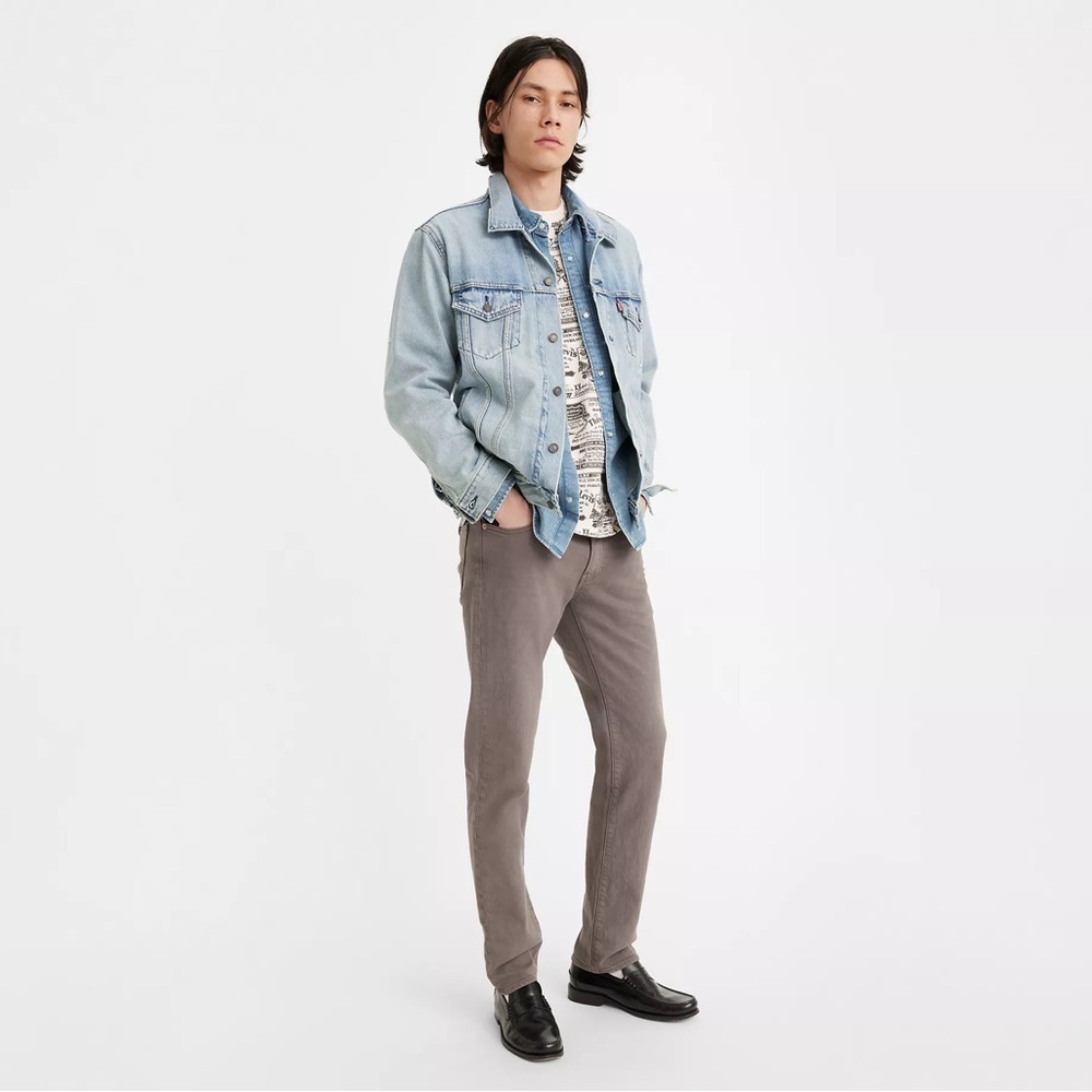 Levi's 511 Slim Fit Men's Grey Wash Jeans 33 x 34